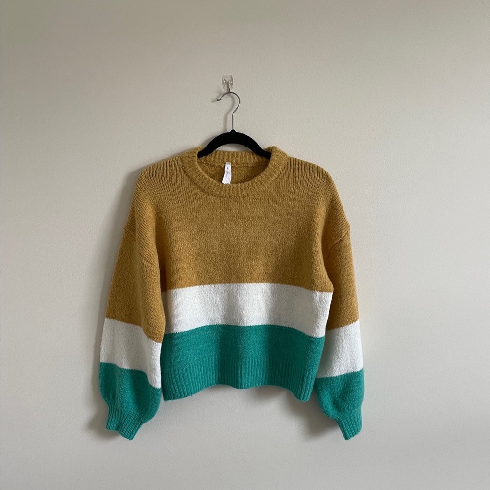 ModCloth dreamers Color Block Sweater